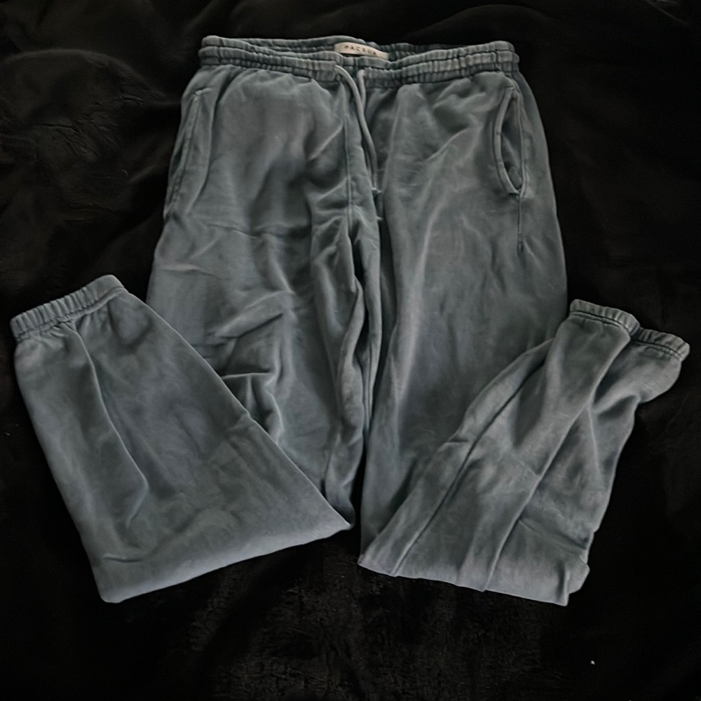light blue pacsun joggers